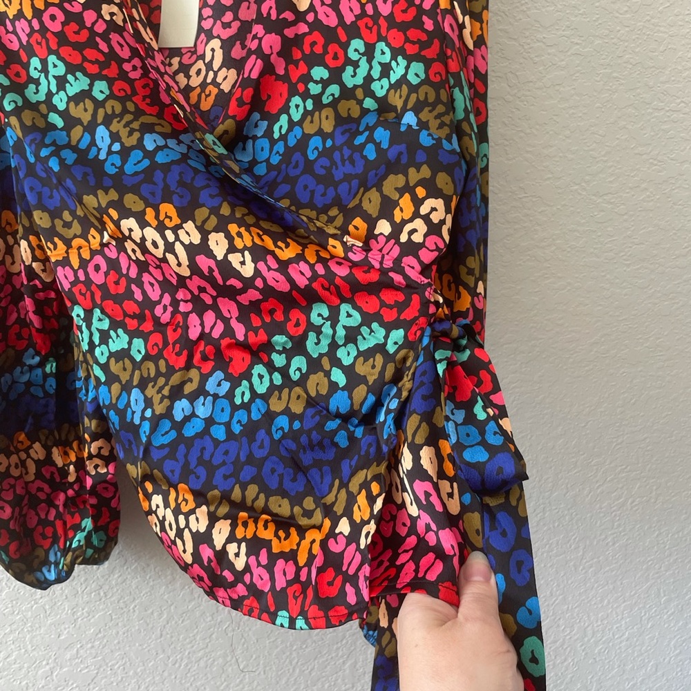 Anthropologie NWT Never Fully Dressed Wrap Top - Picture 8 of 11